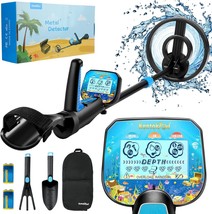 Kentoktool Metal Detector For Kids With 8&#39;&#39; Waterproof Coil, 32-41 Inches - $64.93