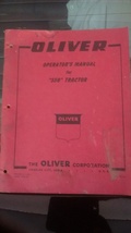 Oliver 550 operators instruction manual book --- 1960 Oliver publication  - £27.51 GBP