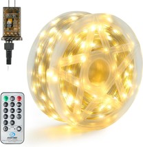 600 LED Christmas Lights Outdoor 197 FT Warm White Christmas Tree Lights... - £44.89 GBP