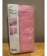 Ikea LEN 2 Pc Fitted Sheet 38 x 61&quot; And 38 x 47”Pink New Kids Bed F/extend - $29.69