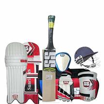 SS Economy Complete Cricket Kit Mens Size with Waves English Willow Bat ... - $299.00