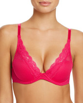 Passionata By Chantelle &#39;brooklyn&#39; Underwire T-Shirt Bra Sz 32DDDD Ruby - £28.87 GBP