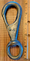 Marine Swivel Snap Hook, 5&quot;,  Anchor Logo, Cast Iron  [e-02] - $14.08 CAD