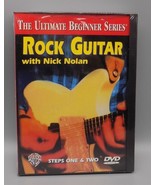 Nick Nolan Rock Guitar Sealed DVD Steps 1 &amp; 2 New Ultimate Beginner Series - $17.41