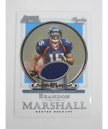 2006 Bowman Sterling - Relics Brandon Marshall RC #BS-BM Denver Broncos - $8.40 CAD