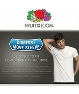 6-Pack~Small~Fruit of the Loom~Men&#39;s Stay Tucked~White Crew T-Shirt~Comf... - £21.13 GBP