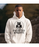 Page Unlimited Knights Fleece Hoodie, Medieval Armor Costume, Gaming App... - $63.77 CAD+