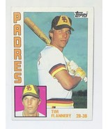 Tim Flannery 1984 Topps #674 San Diego Padres MLB Baseball Card - £0.77 GBP