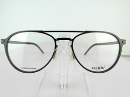 Flexon B 2028 (033) Gunmetal 55-18-145 Memory Metal Eyeglass Frames - £31.73 GBP