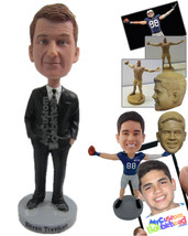 Personalized Bobblehead Stylish Best Mane In Formals With Both Hands In Pocket - - £71.26 GBP