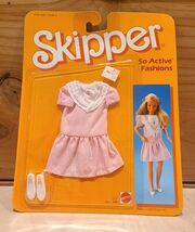 Vintage Skipper So Active Fashions 1985 Mattel #2237 Pink Dress Sealed O... - €18,64 EUR