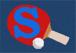 Pepita Needlepoint kit: Letter S Ping Pong, 10&quot; x 7&quot; - £39.23 GBP+