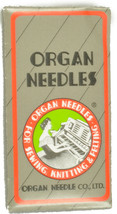 ORGAN Sewing Machine Needles Size 12/80, HA-80 - $6.95