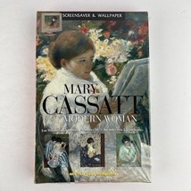 Mary Cassatt Modern Woman Screen Saver &amp; Wallpaper PC Software NEW SEALED - £39.77 GBP