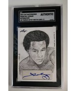 Sugar Ray Leonard signatured hand drawn art of Sugar Ray Leonard Leaf 1/1 - $1,892,850.96 MXN