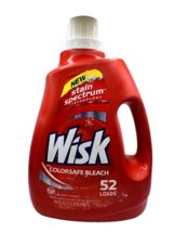 WISK DEEP CLEAN OXI COMPLETE (HE) LAUNDRY DETERGENT 100 oz / 52 Loads. NEW. - £78.68 GBP