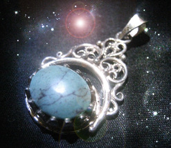 HAUNTED NECKLACE THE MASTER'S RITE OF GOOD FORTUNE LIGHT CYCLES  OOAK MAGICK  image 2