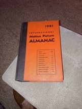 1961 International Motion Picture Almanac Hollywood Talent Agents Actors Clubs - £18.41 GBP