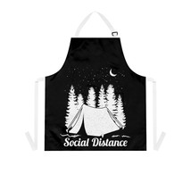 Personalized Camping Grilling Apron for Men or Women with 2 Pockets &amp; Ad... - £22.17 GBP