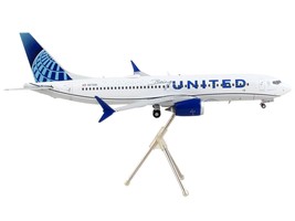 Boeing 737 MAX 8 Commercial Aircraft &quot;United Airlines - United Together&quot; White  - £96.26 GBP