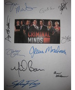 Criminal Minds &quot;Haunted&quot; Signed TV Script Screenplay X10 Autograph Joe M... - $16.99