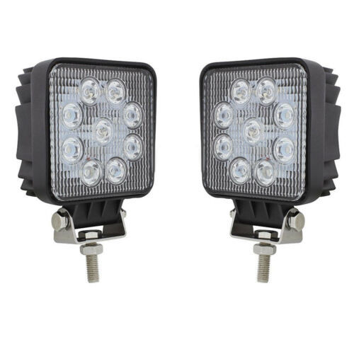 Primary image for Square HP 9 LED Competition Series Stud Mount Work Light Off Road ATV 4WD Pair