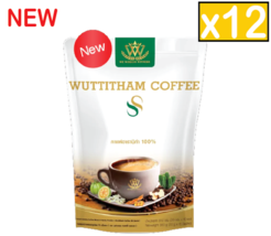 12X NEW Wuttitham Coffee Herbs 32 in 1 Instant Coffee Healthy &amp; Weight Control - £173.04 GBP