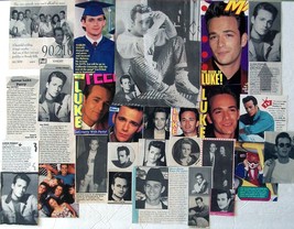 Luke Perry ~ Twenty-Nine (29) Color And B&amp;W Clippings, Poster From 1991-1995 - £7.92 GBP