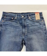 Levi&#39;s 505 Men Jeans Straight Leg Stretch Regular Fit Blue Size 38x30 - $32.87