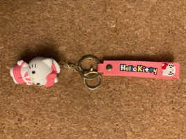 Hello Kitty Sailor Uniform Cute Keychain Pink - £6.81 GBP