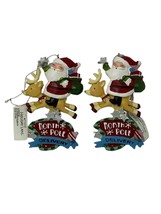 Holiday Lane Santa&#39;s Favorites North Pole Delivery Christmas Ornament - £15.97 GBP