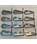 12 Qty of Upper Trampoline Enclosure Hardware Hinge Clamp Connectors (12... - $559.80 MXN