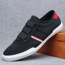 New Fashion Spring Summer Men Shoes Canvas Casual Shoes Trend Flat Shoes Man Coo - £39.44 GBP