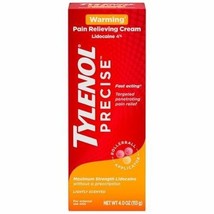 2 PACK TYLENOL Precise Warming Pain Relief *10/2025* Cream Lightly Scent... - $14.99
