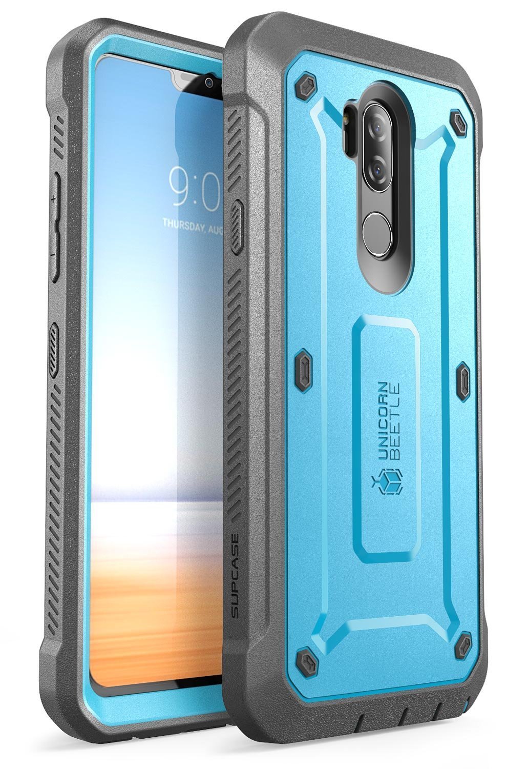 LG G7 ThinQ Case, SUPCASE Unicorn Beetle PRO Series with Holster (Blue) - £16.05 GBP
