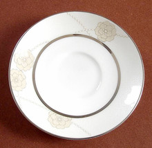 Royal Doulton Enchantment Tea Saucer Tan Blossoms 5.75&quot; Japan New - $182.67 MXN