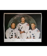 Vintage 1969 NASA Apollo 11 Moon Landing Astronaut USA Lithograph Print ... - $49.96