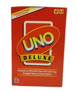 UNO Deluxe Card Game Mattel 2007  Ages 7+  2 to 10 Players - £7.74 GBP