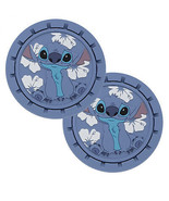 Lilo &amp; Stitch Tropical Car Coaster 2-Pack Blue - £15.76 GBP