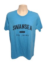 Swansea the Jacks est 1912 Adult Large Blue TShirt - $14.85