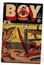 Boy Comics #79 1952-CHARLES BIRO-Wrecking Ball Cover - £24.70 GBP