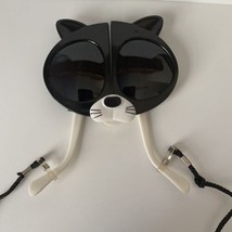 VTG CAT Sunglasses Folding Kitten retro sunglasses child size Taiwan - £15.53 GBP