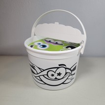 McDonalds Happy Meal Boo Bucket White Mummy Pail W/ Frankenstein Sticker... - $8.98