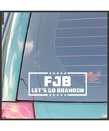 Let&#39;s Go Brandon FJB Funny DieCut Vinyl Window Decal Sticker Car Truck S... - $74.01 MXN