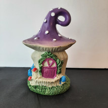 Fairy Garden Forest Figurine Fairy House 5.5&quot; Home Garden Decor Mushroom - £4.02 GBP