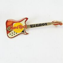 Hard Rock Cafe Pin Guitar Mexico Red Metallic Hat Lapel Pin  2.3" long - $144.01 MXN Hard Rock Cafe Pin Guitar Mexico Red Metallic Hat Lapel Pin  2.3" long - $144.01 MXN