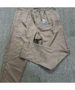 G Star Raw Pants Mens 38x34 Brown Wool Blend Drawstring Tapered Chino Pa... - $59.39