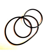 **NEW 2 DRIVE BELT SET** ELMO FP8-C FP-C  Dual 8mm Super 8 Film Projector - $15.83