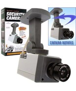 2 FAKE REALISTIC MOTION DECTECTION SECURITY DUMMY VIDEO CAMERA activatio... - £8.86 GBP