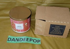 Bath & Body Works Apple Garland Scented Jar Essential Oil Candle 14.5 - $34.64